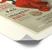 Duitse limonade Bon Bons  stijl Poster (Hoek)