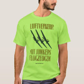 Duitse luchtvaart - Junkers 1919 T-shirt (Voorkant)