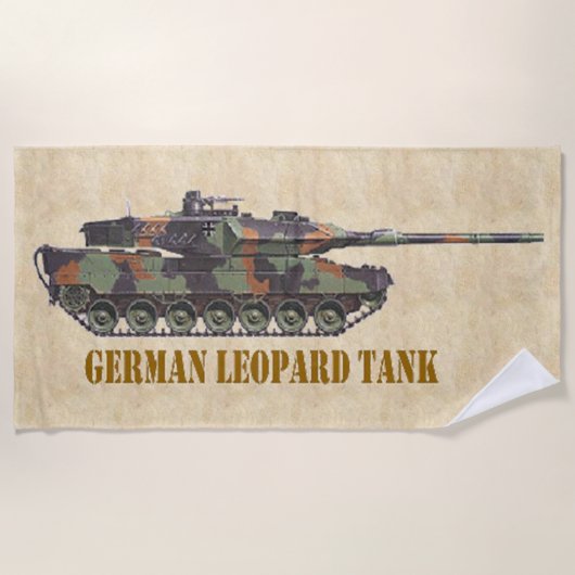 DUITSE LUIPAARD TANK STRANDLAKEN (Voorkant)