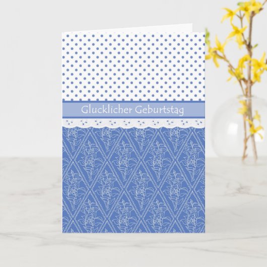 Duitse Maagdenpalm, Faux Kant, de Verjaardag van Kaart (Gele Bloem)