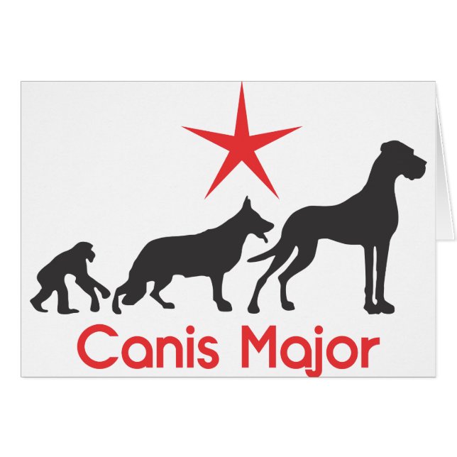 Duitse Mastiff Canis Major (Voorkant Horizontaal)