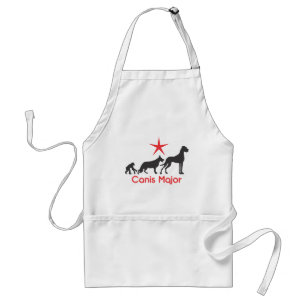 Duitse Mastiff Canis Major Standaard Schort