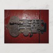 Duitse Medival Lock Briefkaart (Voorkant)