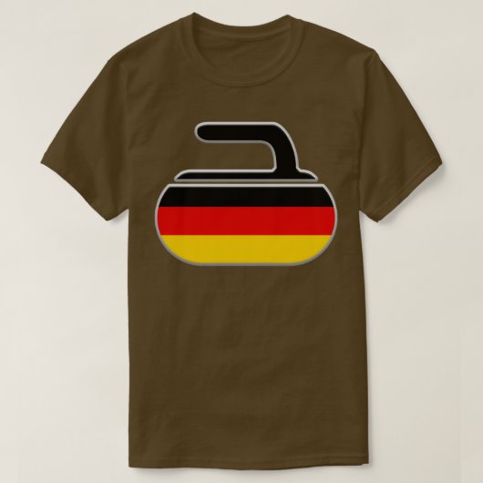 Duitse merkkrulstang t-shirt (Design voorkant)