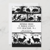 Duitse Middeleeuwse Feestmaal Wild Game Diner Kaart (Achterkant)