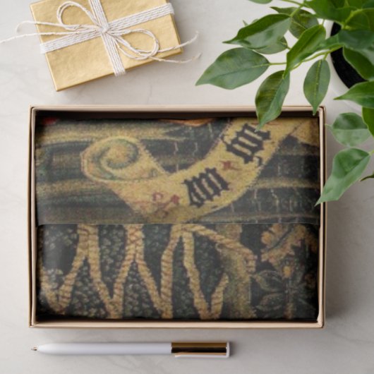  Duitse middeleeuwse liefde jacht decoupage Tissuepapier (Geschenk)