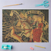  Duitse middeleeuwse liefde jacht decoupage Tissuepapier (Craft)