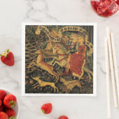  Duitse middeleeuwse renaissance liefde jagen Servet (Insitu)