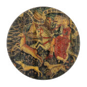  Duitse middeleeuwse renaissance liefde jagen Snijplank (Voorkant)