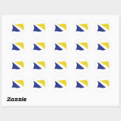 Duitse minderheid van Noord-Sleeswijk vlag sticker (Vel)