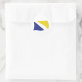 Duitse minderheid van Noord-Sleeswijk vlag sticker (Tas)