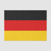 Duitse mode decoratie, Duitse vlag tissuepapier (Voorkant)
