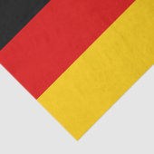 Duitse mode decoratie, Duitse vlag tissuepapier (Detail)