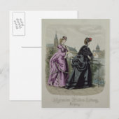 Duitse modes van Leipzig Briefkaart (Voorkant / Achterkant)