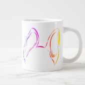 Duitse Mok Shepard Ears Jumbo Coffee (Rechts)