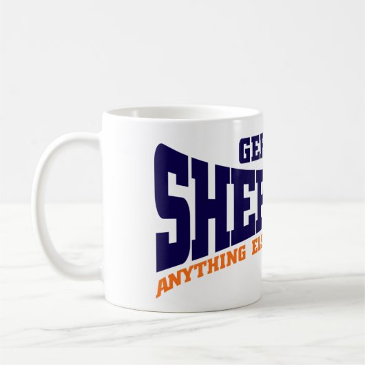 Duitse Mok Shepherd (Links)