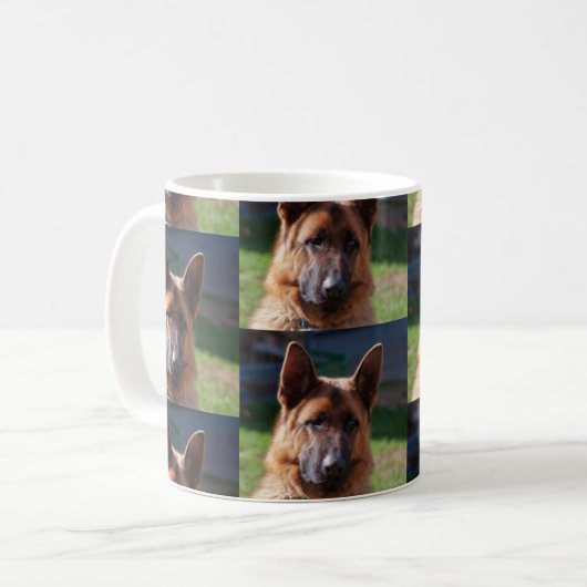 Duitse Mok Shepherd (Voorkant links)