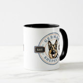 Duitse Mok Shepherd (Voorkant rechts)