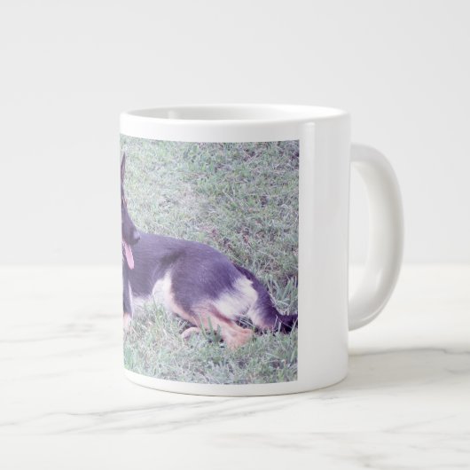 Duitse Mok Shepherd (Voorkant rechts)