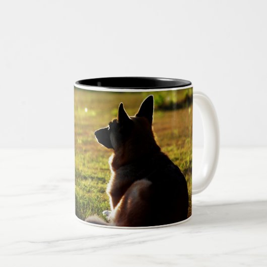 Duitse Mok Shepherd Coffee (Voorkant rechts)