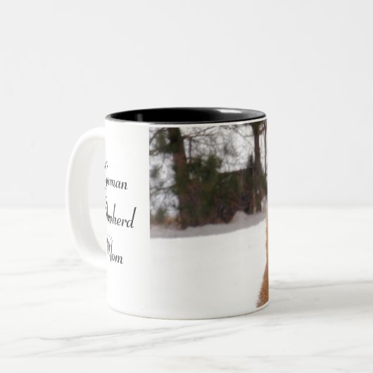 Duitse Mok Shepherd Coffee (Voorkant links)