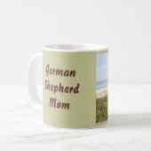 Duitse Mok Shepherd Mam Beachgras (Voorkant links)