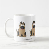 Duitse Mok Shepherd Pup (Links)