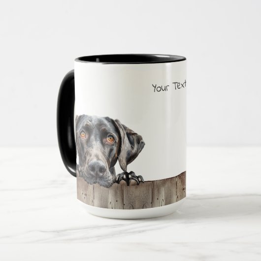 Duitse Mok Shorthaired Pointer Dog (Voorkant links)