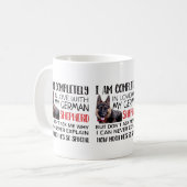 duitse mok van herdershond (Voorkant links)