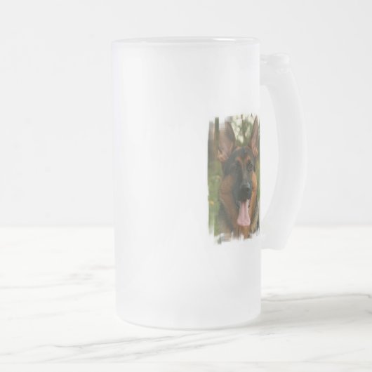 Duitse Mok van schapenbeslag voorste bier (Voorkant rechts)