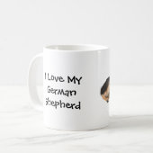 Duitse Mok van Shepherd Love (Voorkant links)