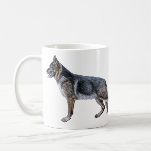 Duitse Mok voor koffie in Shepherd (Links)