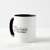 Duitse Mok Wirehaire Pointer (I Love) (Voorkant links)
