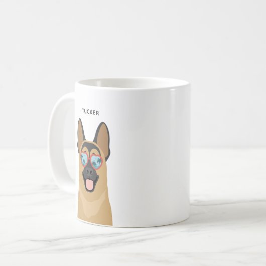 Duitse Mokken van Shepherd (Voorkant links)