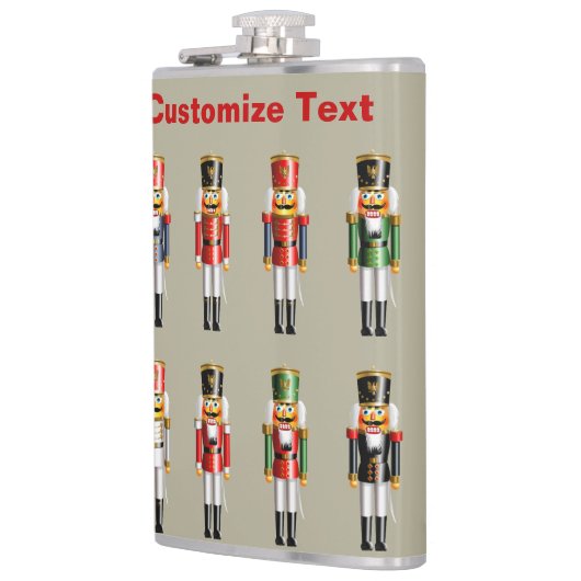 Duitse notenkrakers heupfles (Links)