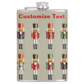 Duitse notenkrakers heupfles (Voorkant)