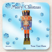 Duitse Nutcracker - pretkerst Bier Onderzetter (Voorkant)