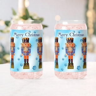 Duitse Nutcracker - pretkerst Blikvorm Glas