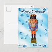 Duitse Nutcracker - pretkerst Briefkaart (Voorkant / Achterkant)