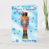 Duitse Nutcracker - pretkerst Kaart (Voorkant)