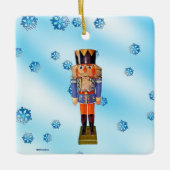 Duitse Nutcracker - pretkerst Keramisch Ornament (Voorkant)