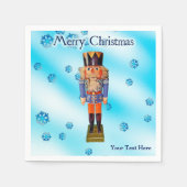 Duitse Nutcracker - pretkerst Servet (Voorkant)