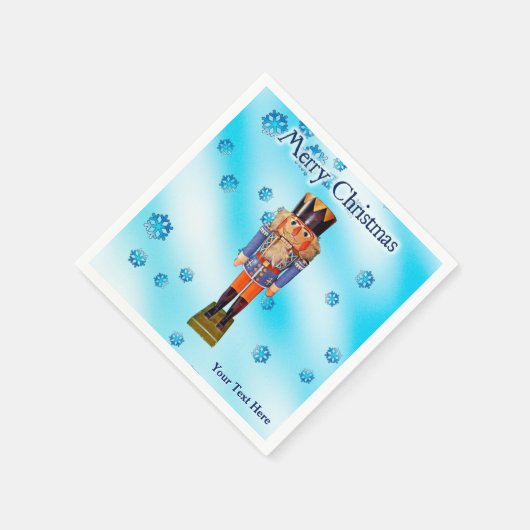 Duitse Nutcracker - pretkerst Servet (Hoek)