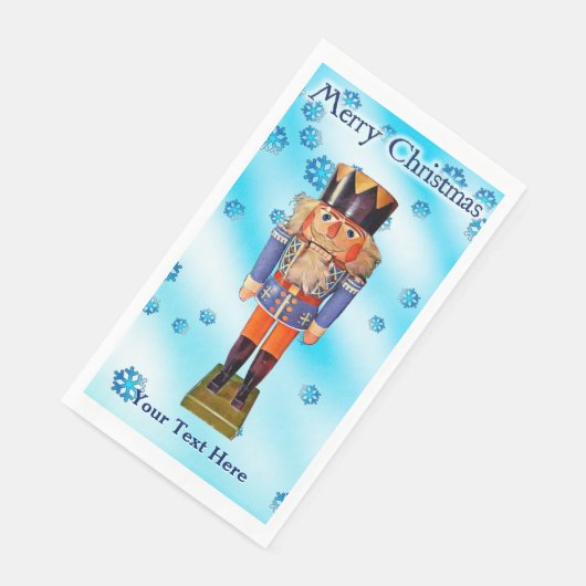 Duitse Nutcracker - pretkerst Servet (Hoek)