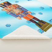 Duitse Nutcracker - pretkerst Sherpa Deken (3/4)