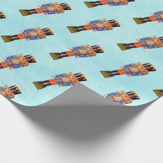 Duitse Nutkraker Cadeaupapier (Hoek)