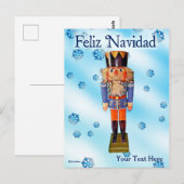 Duitse Nutkraker - Feliz Navidad Briefkaart (Voorkant / Achterkant)