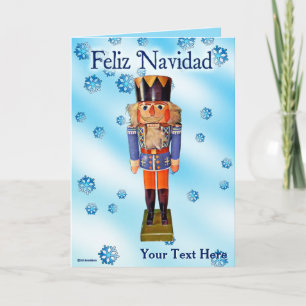 Duitse Nutkraker - Feliz Navidad Kaart