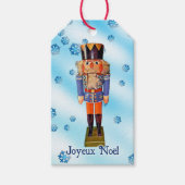 Duitse Nutkraker - Joyeux Noël Cadeaulabel (Voorkant)