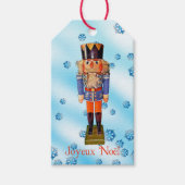 Duitse Nutkraker - Joyeux Noël Cadeaulabel (Voorkant)